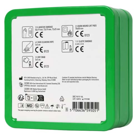 Kit de premiers secours personnalisable Mykit en métal