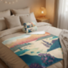 Couverture personnalisé en polaire corail OEKO-TEX® sublimation 130 x 170 cm 270 g/m² Decke Couverture personnalisé en polaire corail OEKO-TEX® sublimation 130 x 170 cm 270 g/m² Decke