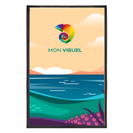 Paillasson personnalisé en sublimation 50 x 75 cm Welcome