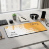 Tapis de bureau personnalisable en sublimation caoutchouc antidérapant 78 x 30 cm Workly
