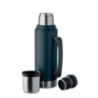 Bouteille publicitaire à double paroi en acier inoxydable recyclé couvercle en plastique et gobelet en acier inoxydable recyclé Bouteille publicitaire à double paroi en acier inoxydable recyclé couvercle en plastique et gobelet en acier inoxydable recyclé