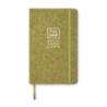 Carnet personnalisable A5 avec couverture rigide en marc de thé liège et tissu polycoton avec 160 pages lignées en papier recycl Carnet personnalisable A5 avec couverture rigide en marc de thé liège et tissu polycoton avec 160 pages lignées en papier recycl