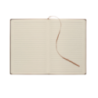 Carnet personnalisable avec couverture souple nervurée en PU recyclé - 160 page lignées - Tintray Carnet personnalisable avec couverture souple nervurée en PU recyclé - 160 page lignées - Tintray