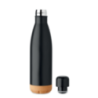 Coffret cadeau personnalisable 3 pièces (Gourde en acier inoxydable 500ml, Carnet 15 en RPET et liège, stylo à bille en aluminiu Coffret cadeau personnalisable 3 pièces (Gourde en acier inoxydable 500ml, Carnet 15 en RPET et liège, stylo à bille en aluminiu
