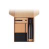 Coffret cadeau personnalisable 3 pièces (Gourde en acier inoxydable 500ml, Carnet 15 en RPET et liège, stylo à bille en aluminiu Coffret cadeau personnalisable 3 pièces (Gourde en acier inoxydable 500ml, Carnet 15 en RPET et liège, stylo à bille en aluminiu