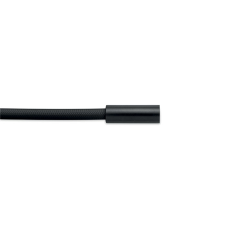 Cordon de charge publicitaire 60W de type-C à Type-C en RPET avec porte cordon de téléphone et porte clés COCHARGE