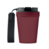 Gobelet personnalisable simple paroi en plastique avec dragonne en polyester RPET 300 ml ISFORDEN TUMBLER