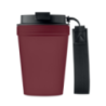 Gobelet personnalisable simple paroi en plastique avec dragonne en polyester RPET 300 ml ISFORDEN TUMBLER