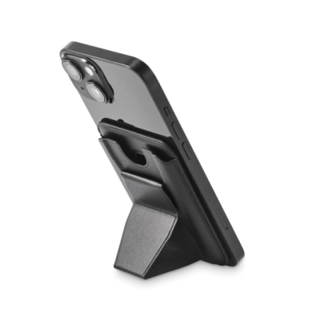 Porte-cartes personnalisable en PU avec anneau de chargement - LEAMAG