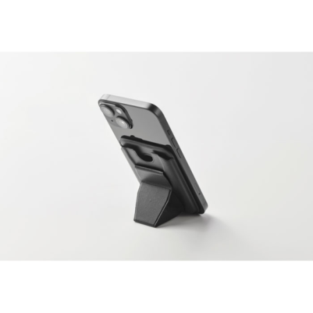 Porte-cartes personnalisable en PU avec anneau de chargement - LEAMAG