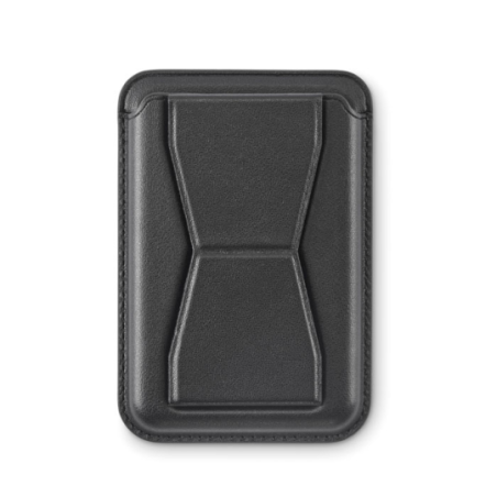 Porte-cartes personnalisable en PU avec anneau de chargement - LEAMAG