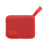Enceinte personnalisable sans fil en ABS avec tissu RPET et cordon de suspension 5W avec batterie rechargeable Li-iON 800 mAh OB Enceinte personnalisable sans fil en ABS avec tissu RPET et cordon de suspension 5W avec batterie rechargeable Li-iON 800 mAh OB