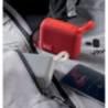 Enceinte personnalisable sans fil en ABS avec tissu RPET et cordon de suspension 5W avec batterie rechargeable Li-iON 800 mAh OB Enceinte personnalisable sans fil en ABS avec tissu RPET et cordon de suspension 5W avec batterie rechargeable Li-iON 800 mAh OB