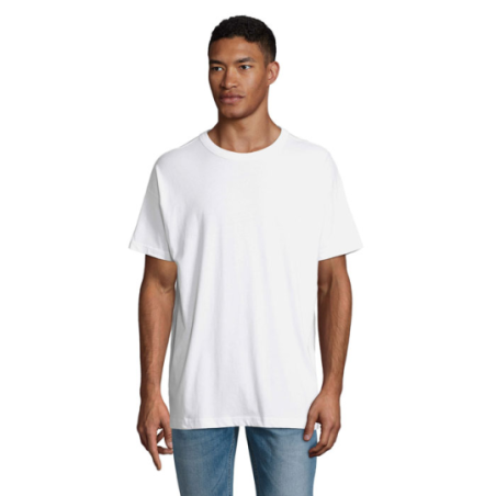 T-shirt personnalisable homme Oversize en coton 180g/m2 bio du S à XXL - BOXY