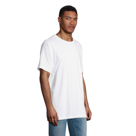 T-shirt personnalisable homme Oversize en coton peigné bio du S à XXL certifié Oeko Tex® BOXY
