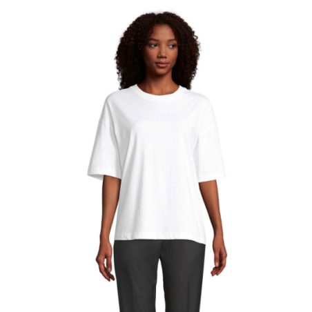 T-shirt personnalisable femme Oversize en 180g/m2 coton bio du XS à XL - BOXY