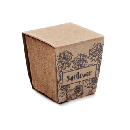 Kit personnalisable avec graines de tournesol SUNFLOWER KIT