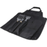 Set à barbecue en acier inoxydable et son tablier personnalisables Gril