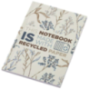 Carnet personalisable A6 avec couverture souple en carton 285 g/m² - 50 feuilles en papier recyclé 80 g/m² certifié Carnet personalisable A6 avec couverture souple en carton 285 g/m² - 50 feuilles en papier recyclé 80 g/m² certifié