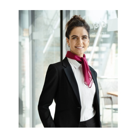 Foulard personnalisable classique en mousseline de soie - Hostéa