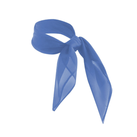 Foulard personnalisable classique en mousseline de soie - Hostéa