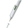 Stylo personnalisable avec règle, niveau et tournevis en aluminium recyclé - Dora Stylo personnalisable avec règle, niveau et tournevis en aluminium recyclé - Dora
