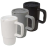 Mug personnalisable Carter en céramique de 450&nbsp;ml avec couvercle en plastique