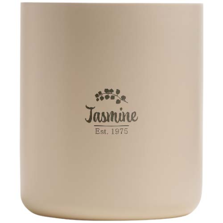 Bougie personnalisable parfumée en cire de soja 210g dans un pot en métal Made in europe Wellmark