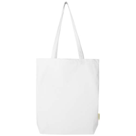 Sac shopping personnalisable en coton bio certifié OCS 180&nbsp;g/m2 11&nbsp;L Odisha