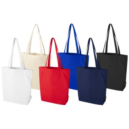 Sac shopping personnalisable en coton bio certifié OCS 180&nbsp;g/m2 11&nbsp;L Odisha