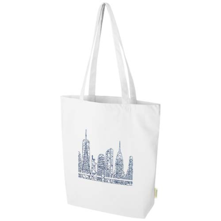 Sac shopping personnalisable en coton bio certifié OCS 180&nbsp;g/m2 11&nbsp;L Odisha
