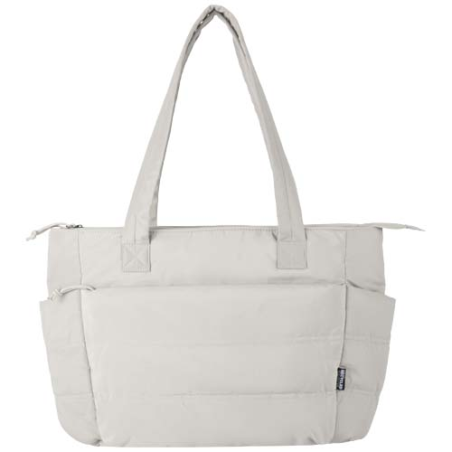 Sac shopping personnalisable pour ordinateur portable 15,6" en RPET certifié GRS 18&nbsp;L Puffer