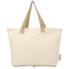 Sac shopping publicitaire pliable 7L en coton recyclé GRS 140 g/m2 - Sierra Sac shopping publicitaire pliable 7L en coton recyclé GRS 140 g/m2 - Sierra