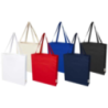 Sac shopping publicitaire à soufflets en coton biologique certifié OCS 180&nbsp;g/m2 14&nbsp;L Odisha