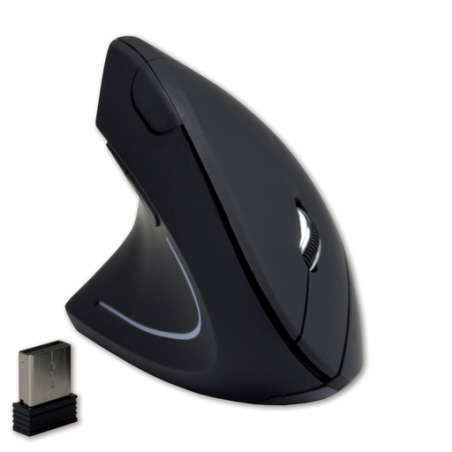 Souris personnalisable ergonomique sans fil pour gaucher 1600 DPI Leva