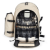 Sac à dos pique-nique personnalisable isotherme 4 personnes en polyester 600D avec porte-bouteille - Balade Sac à dos pique-nique personnalisable isotherme 4 personnes en polyester 600D avec porte-bouteille - Balade
