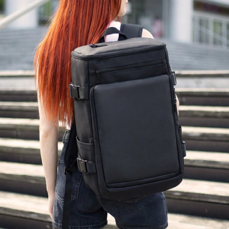 Sac à dos weekend personnalisable en PU - 20L - Letsgo