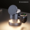 Station de charge lampe 4 en 1 personnalisable - Crossbuds Station de charge lampe 4 en 1 personnalisable - Crossbuds