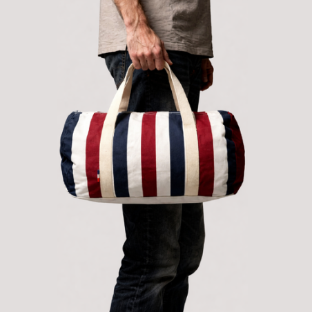 Sac polochon personnalisable en Canvas polyester 340g Made in France EPICURE ALL