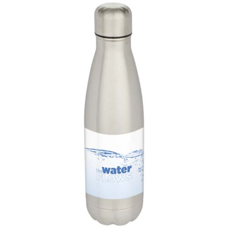 Bouteille d’eau personnalisable en acier inoxydable recyclé certifié RCS à simple paroi 750&nbsp;ml Cove