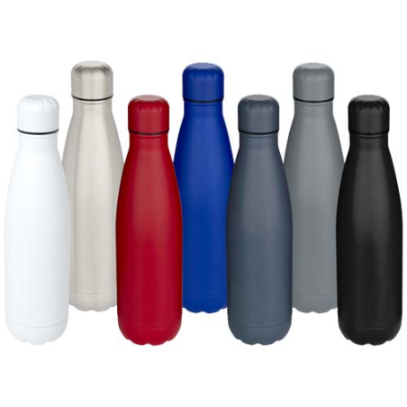 Bouteille d’eau personnalisable en acier inoxydable recyclé certifié RCS à simple paroi 750&nbsp;ml Cove