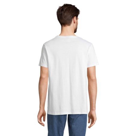 Tee-Shirt personnalisable Homme col V en coton semi-peigné Ringspun Jersey 150 XS à XXL - REGENT