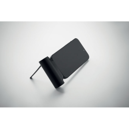 Batterie externe personnalisable dans un boitier ABS avec fonctionnalité Phonestand 5000mAh POWERKAU