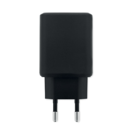 Chargeur mural personnalisable européen 65W avec port USB-A et USB-C non compatible UK TEKEN