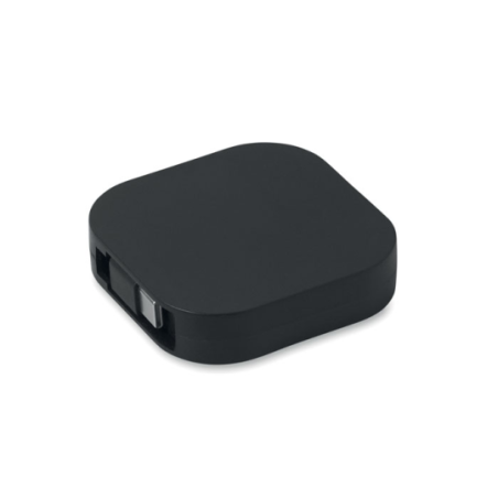 Câble rétractable personnalisable en PVC avec boîtier en ABS 100 W LINEA 100