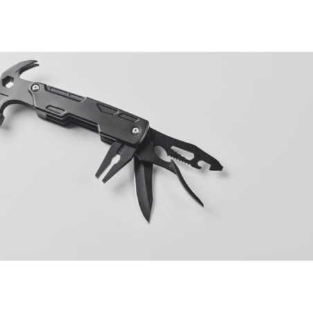 Marteau personnalisable multifonction 4 en 1 en acier inoxydable avec manche en aluminium MULTIHAMMER