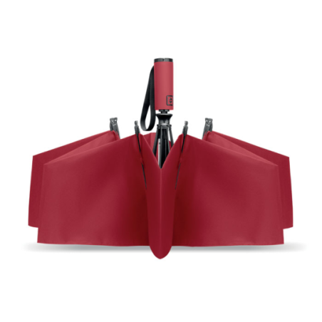 Parapluie tempête publicitaire en tissu pongé RPET 190T de 23" AGUMBE