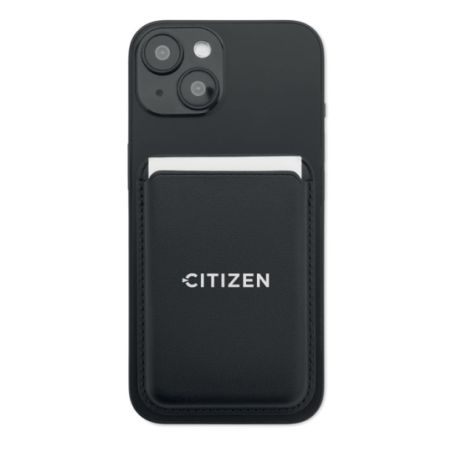 Porte-cartes personnalisable magnétique en cuir PU KARTA