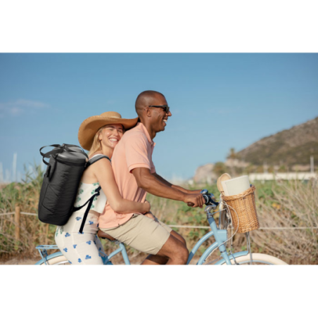 Sac à dos personnalisable isotherme 600D RPET hydrofuge avec isolation en mousse PE et doublure PEVA COLDI