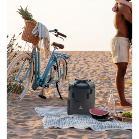 Sac à dos personnalisable isotherme 600D RPET hydrofuge avec isolation en mousse PE et doublure PEVA COLDI